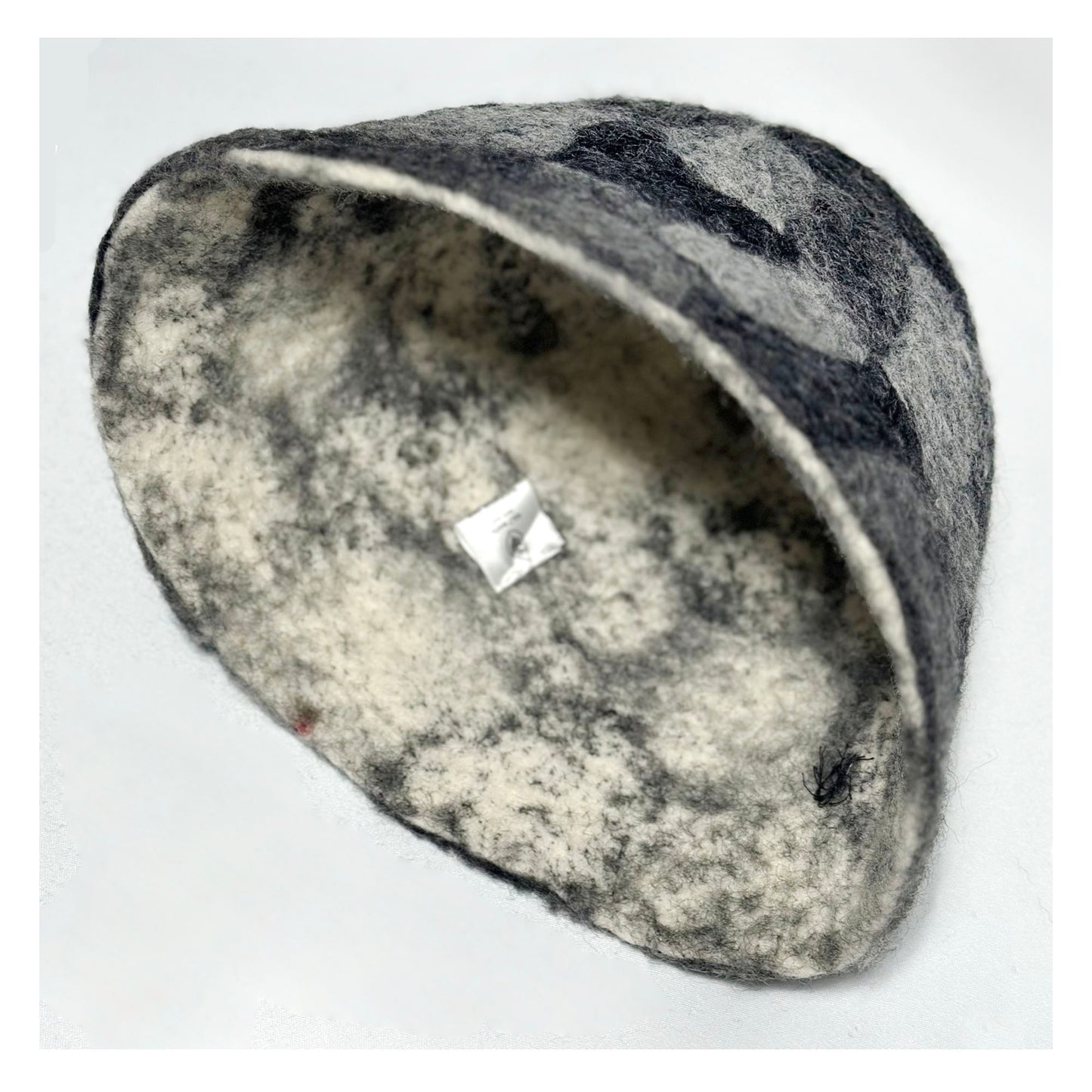 Premium Felt Sauna Hat - Charcoal