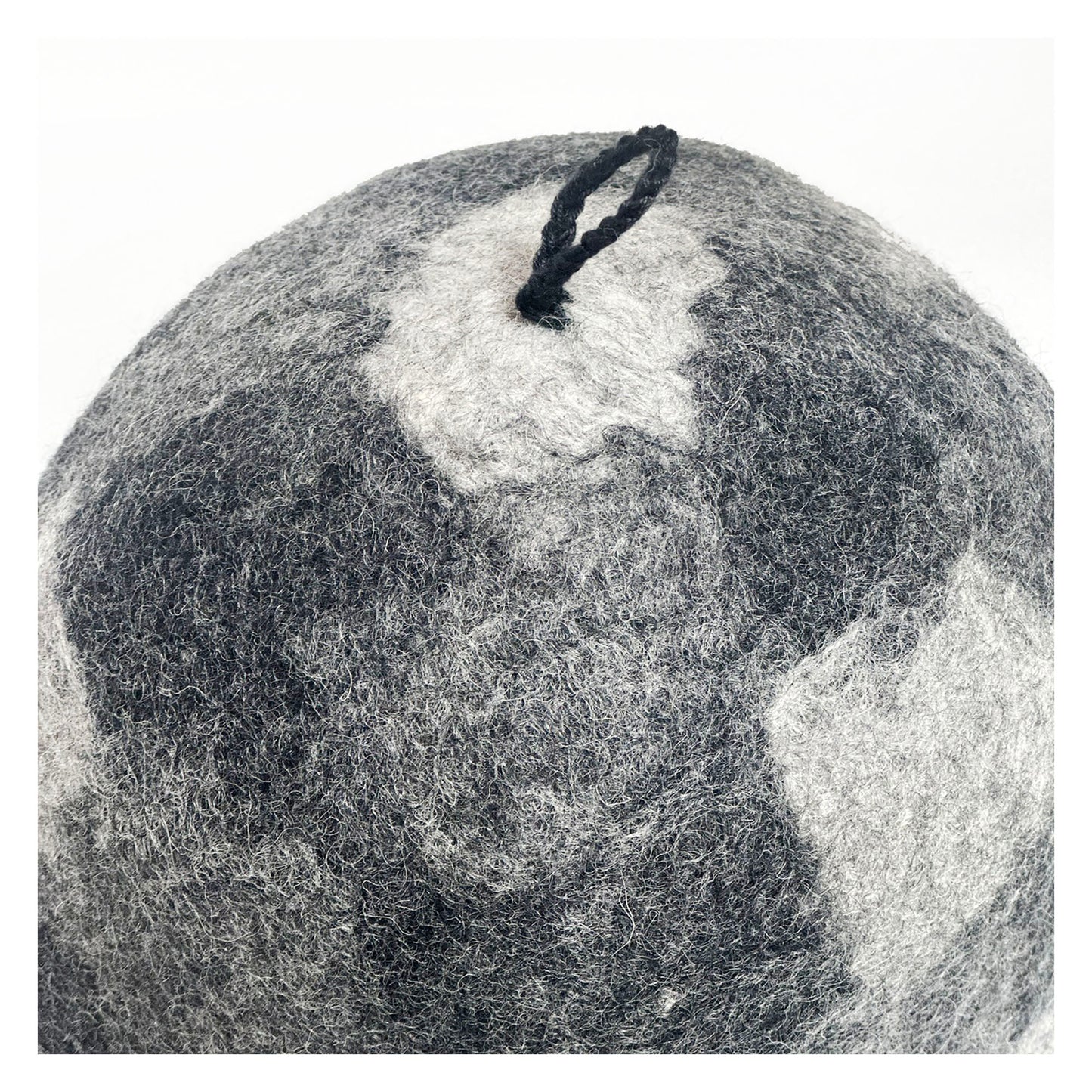 Premium Felt Sauna Hat - Charcoal