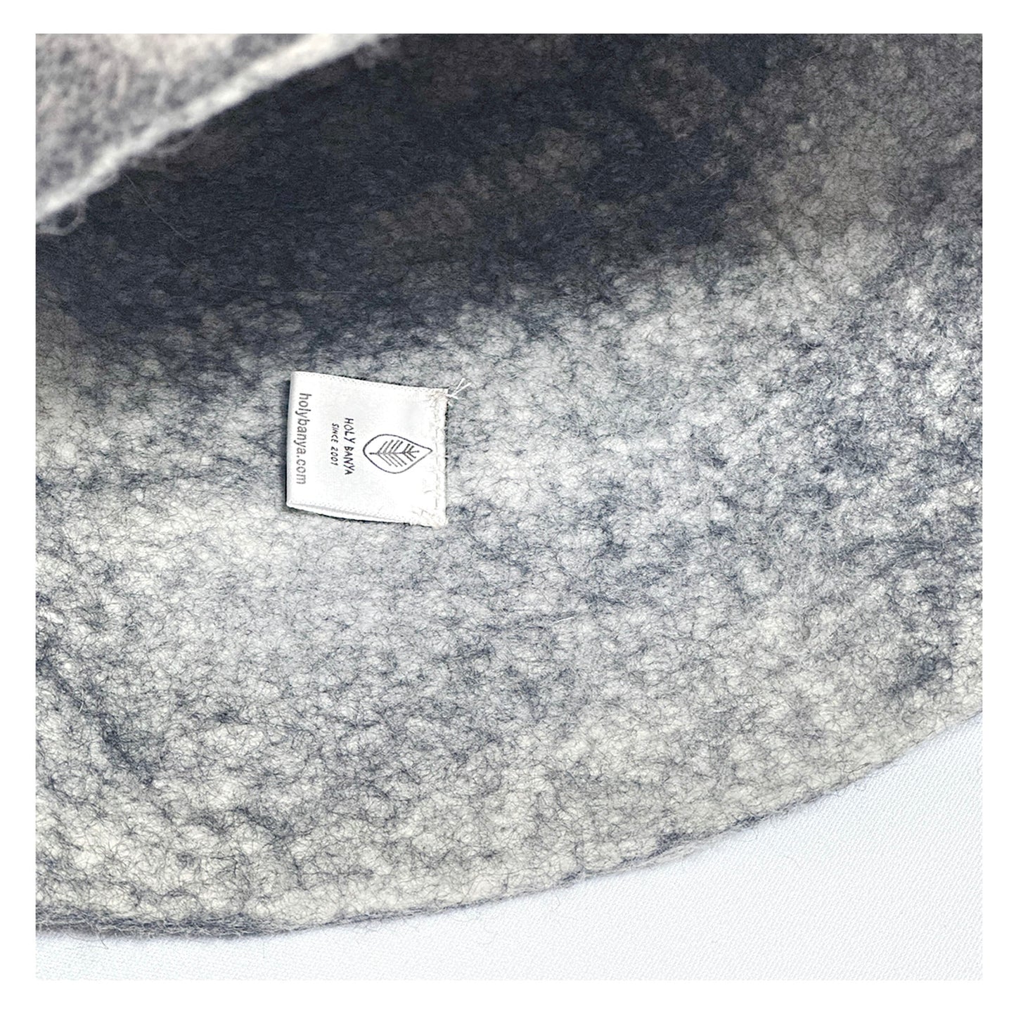 Premium Felt Sauna Hat - Charcoal