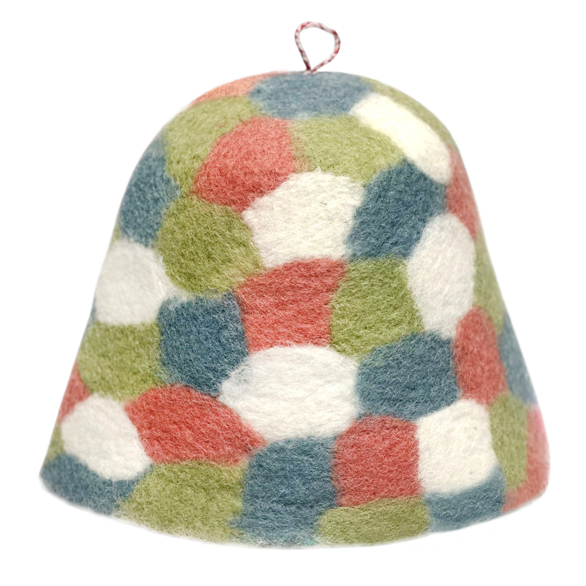 Premium Wool Sauna Hat – Mystic Forest | Handmade Banya Hat – Holy