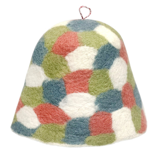 Premium Felt Sauna Hat – Mystic Forest